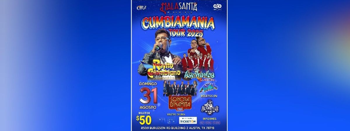 CUMBIAMANIA TOUR 2025 EN AUSTIN, 31 August | Event in Austin | AllEvents