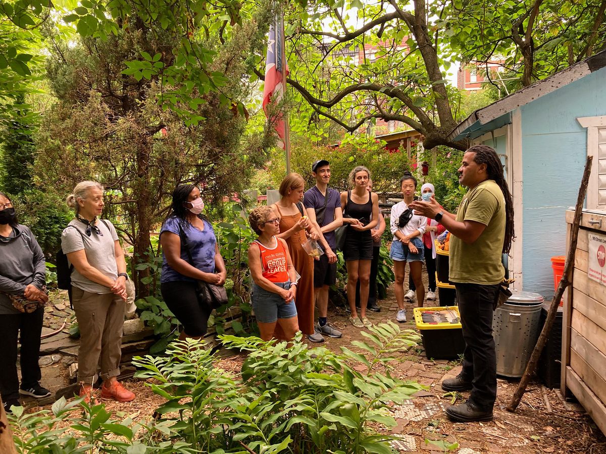 Composter Village East Village Community Compost Walk-n-Talk: A Master Composter Field ...