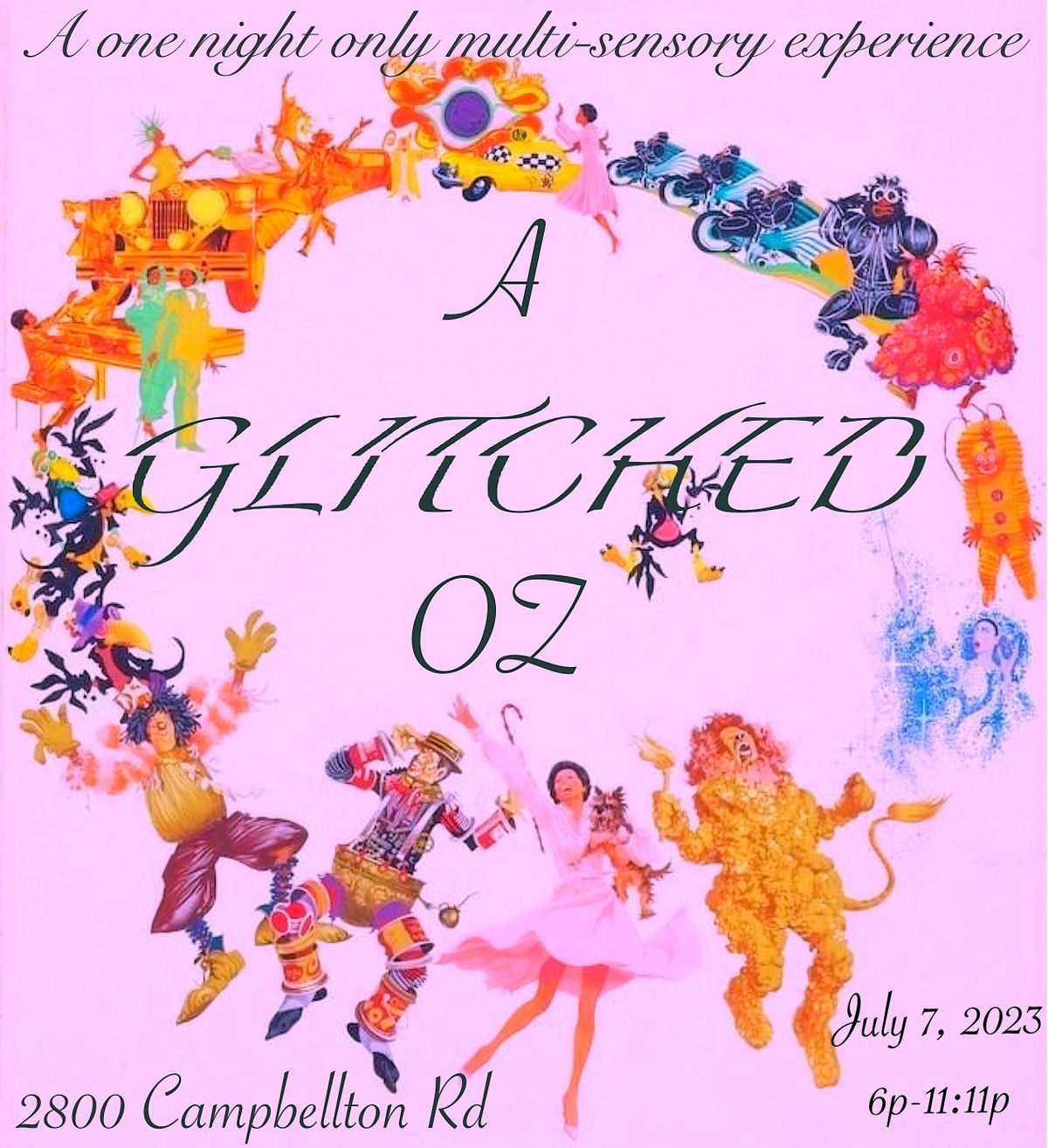 A Glitched Oz, 2800 Campbellton Rd SW, Atlanta, 7 July 2023 AllEvents.in