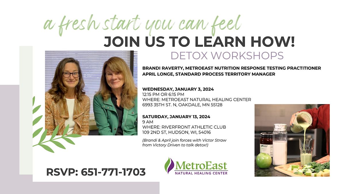 Standard Process Detox MetroEast Natural Healing Center