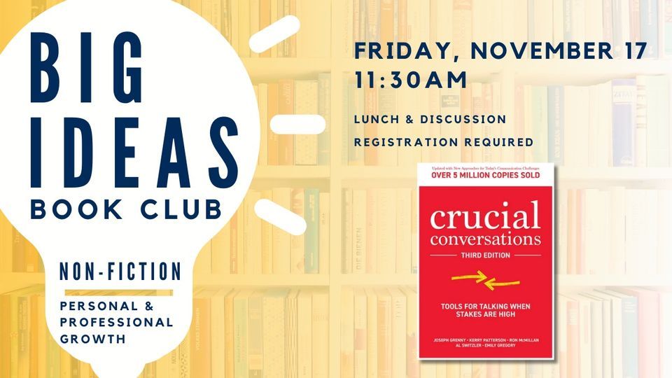 Big Ideas Book Club Big Ideas Book Club