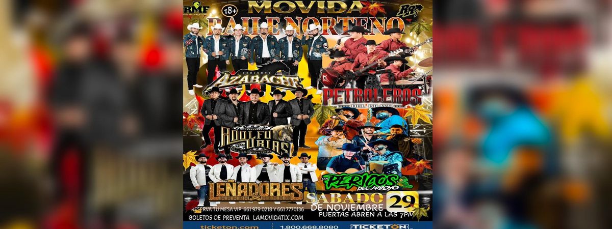 PETROLEROS DEL BRAVO, CONJUNTO AZABACHE & MAS | Event in Bakersfield | AllEvents
