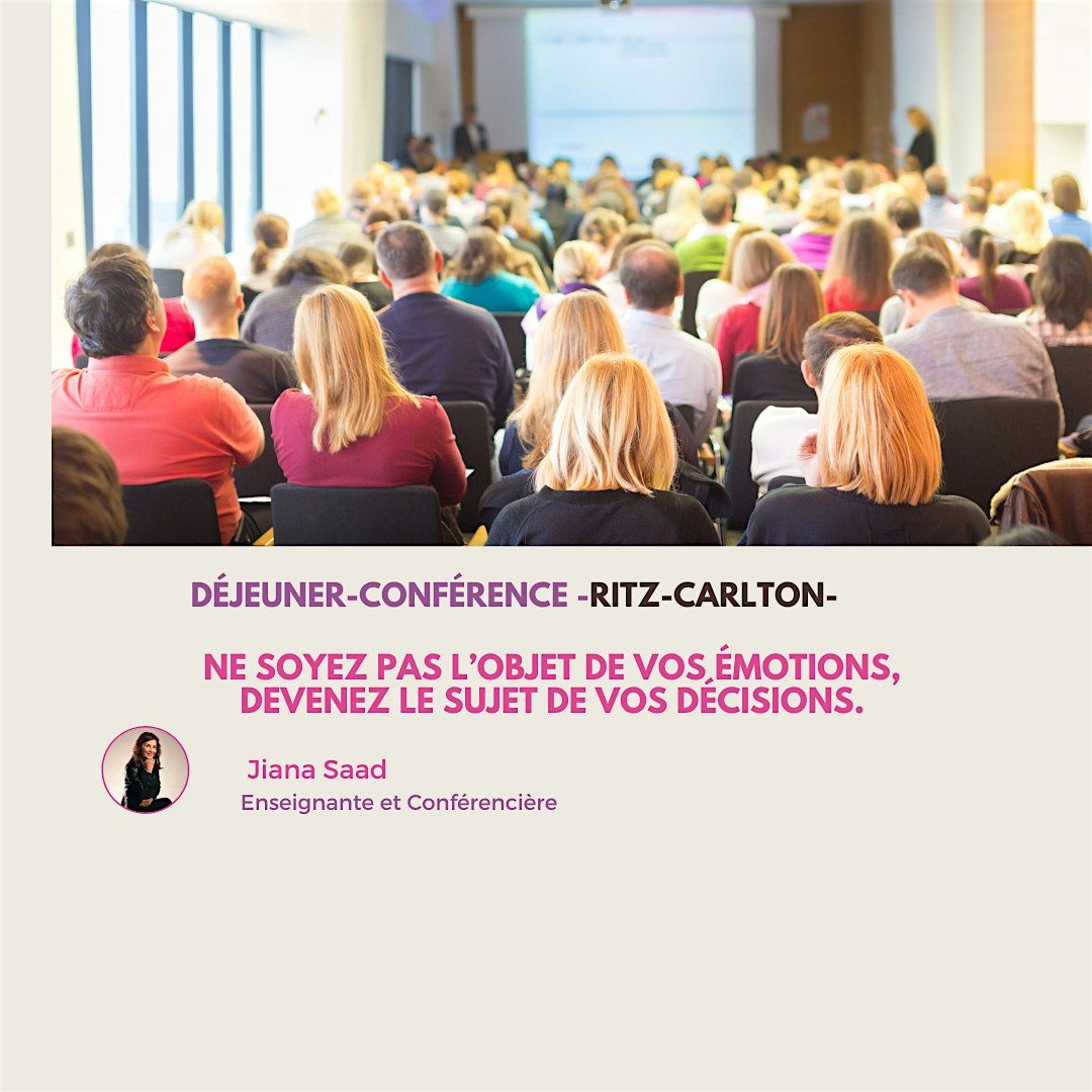 Ne soyez pas l'objet de vos émotions, devenez le sujet de vos décisions, 21 February | Event in Montréal