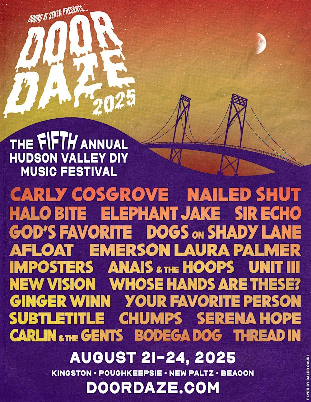 DOOR DAZE | SAINT ANDREWS - August 23 in New Paltz, 23 August | Event in New Paltz | AllEvents