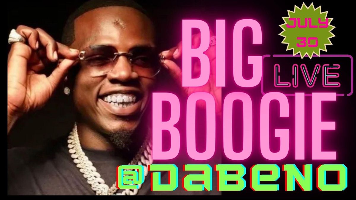 Big Boogie Live in Concert DaBeno, Da Beno Nite Club, East St. Louis