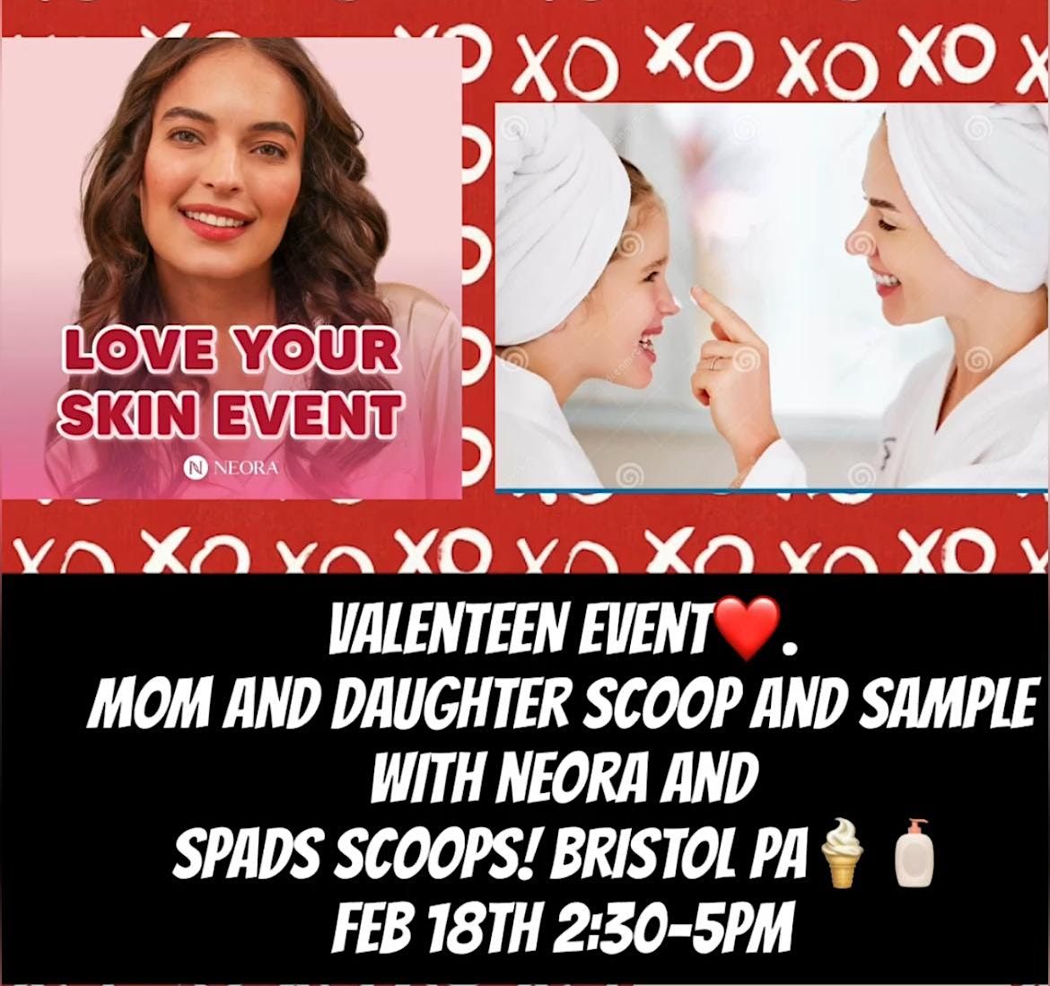 ValenTEEN scoop and sample, Spad’s Scoops, Mill Street, Bristol, PA, USA, February 18 2024