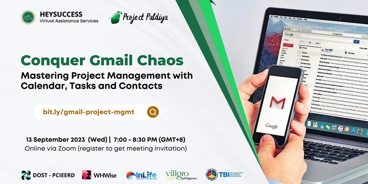 Conquer Gmail Chaos: Mastering Project Mgmt. w/ Calendar, Tasks