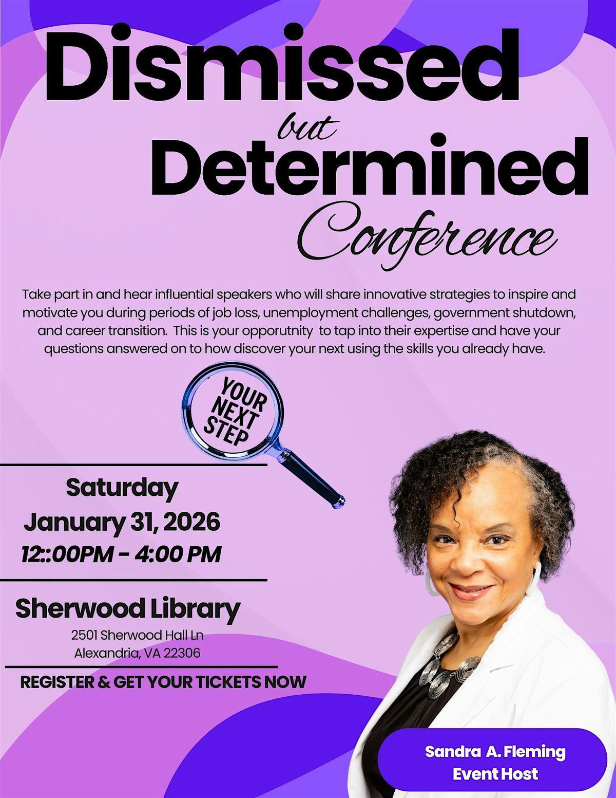 Dismissed but Determined Conference, 31 January | Event in Alexandria | AllEvents