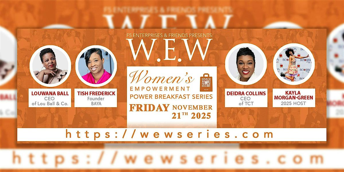 W.E.W Power Breakfast, 2025, 21 November | Event in Louisville | AllEvents