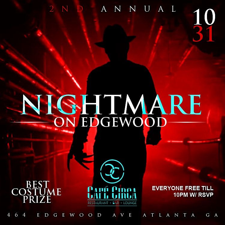 HALLOWEEN ROOFTOP PARTY NIGHTMARE ON EDGEWOOD, Cafe Circa, Atlanta