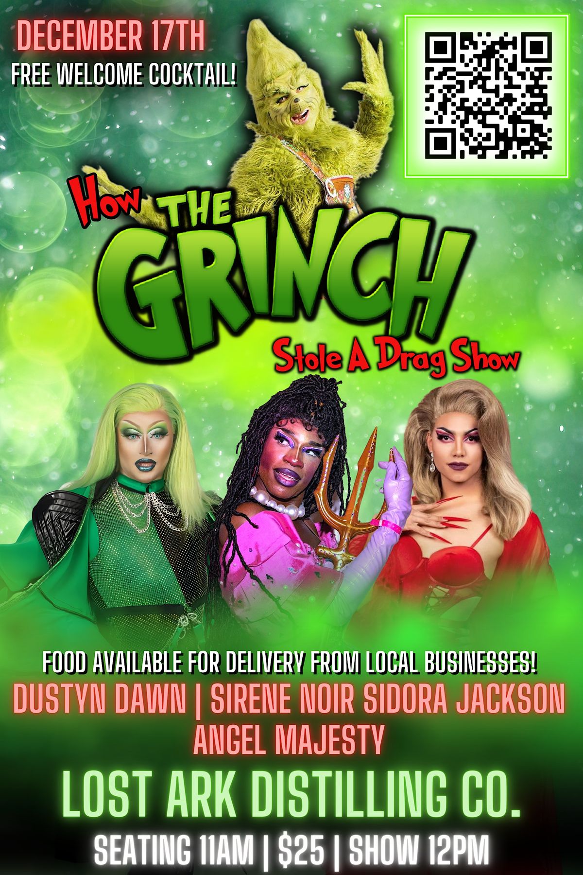 How The Grinch Stole A Drag Show!, Lost Ark Distilling Co, Columbia, 17
