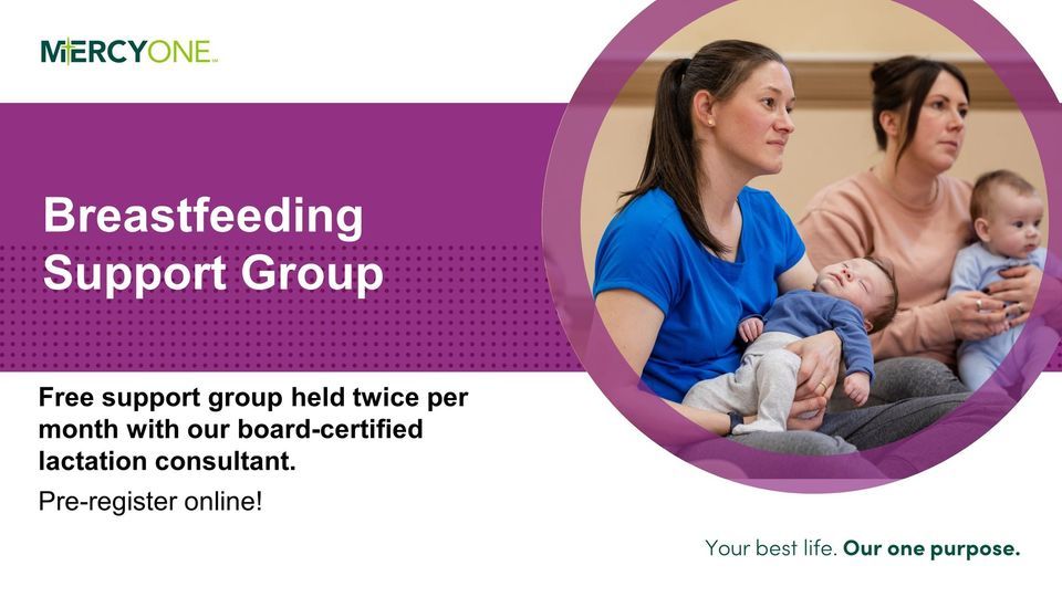 Breastfeeding Support Group, MercyOne North Iowa Medical Center, Mason