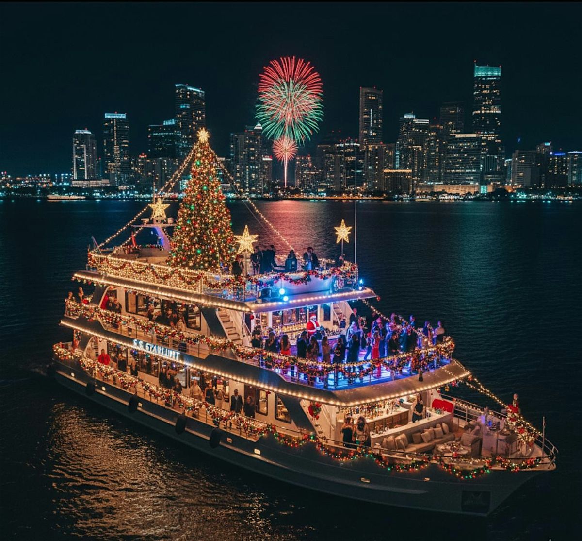 Cherelle’s Holiday Cruise Boat Party