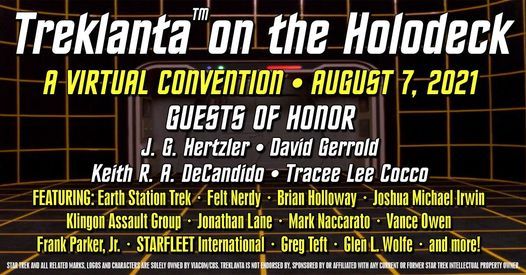 Treklanta™ on the Holodeck 2021, August 7 2021 | Online Event | AllEvents.in