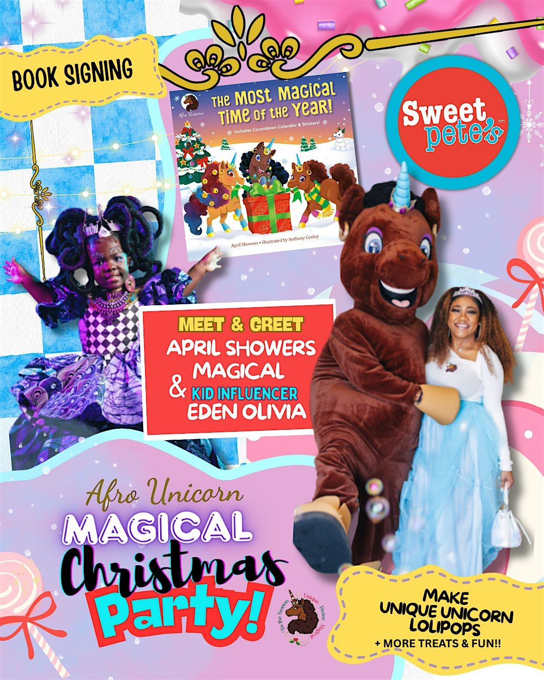 Afro Unicorn Magical Christmas Party, 6 December | Event in Jacksonville | AllEvents
