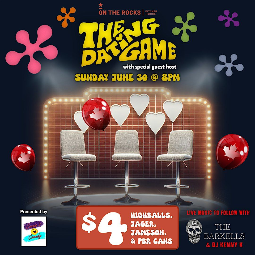 CANADA DAY DATING GAME, On The Rocks, Edmonton, 30 June 2024 | AllEvents.in