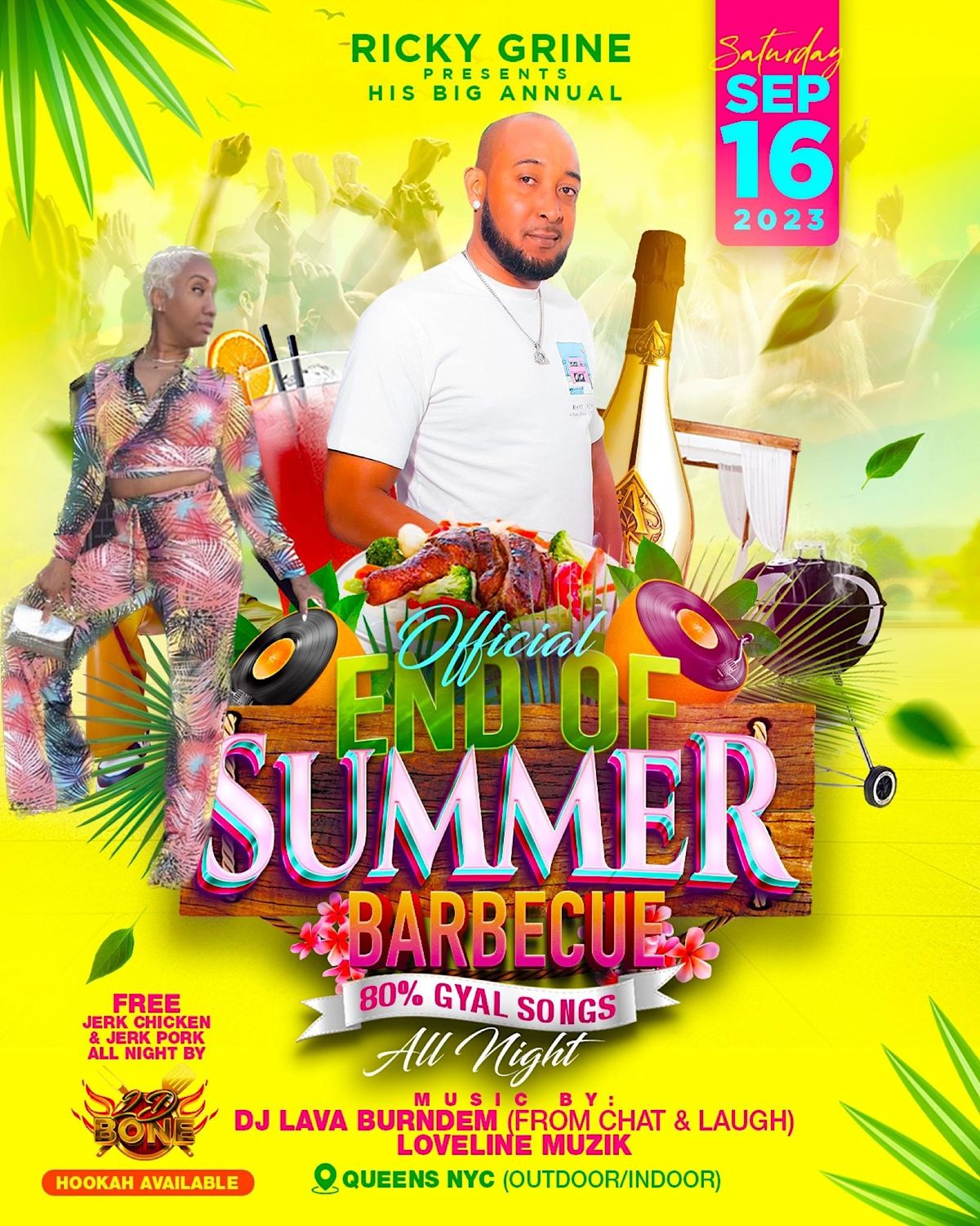 The big annual official end of summer bbq 121 122 guy r brewer blvd