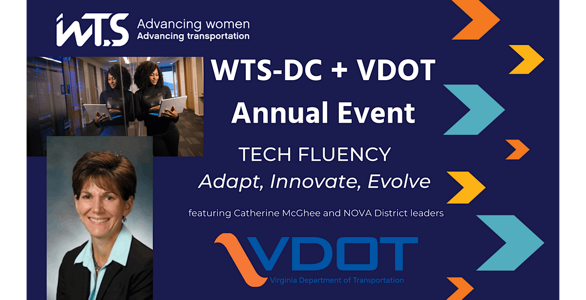 WTSDC Annual VDOT Event Tech Fluency Adapt, Innovate, Evolve, VDOT