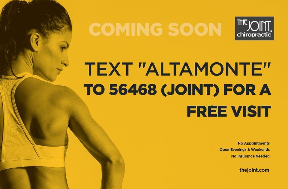 The Joint ChiropracticAltamonte Springs Soft Opening, The Joint