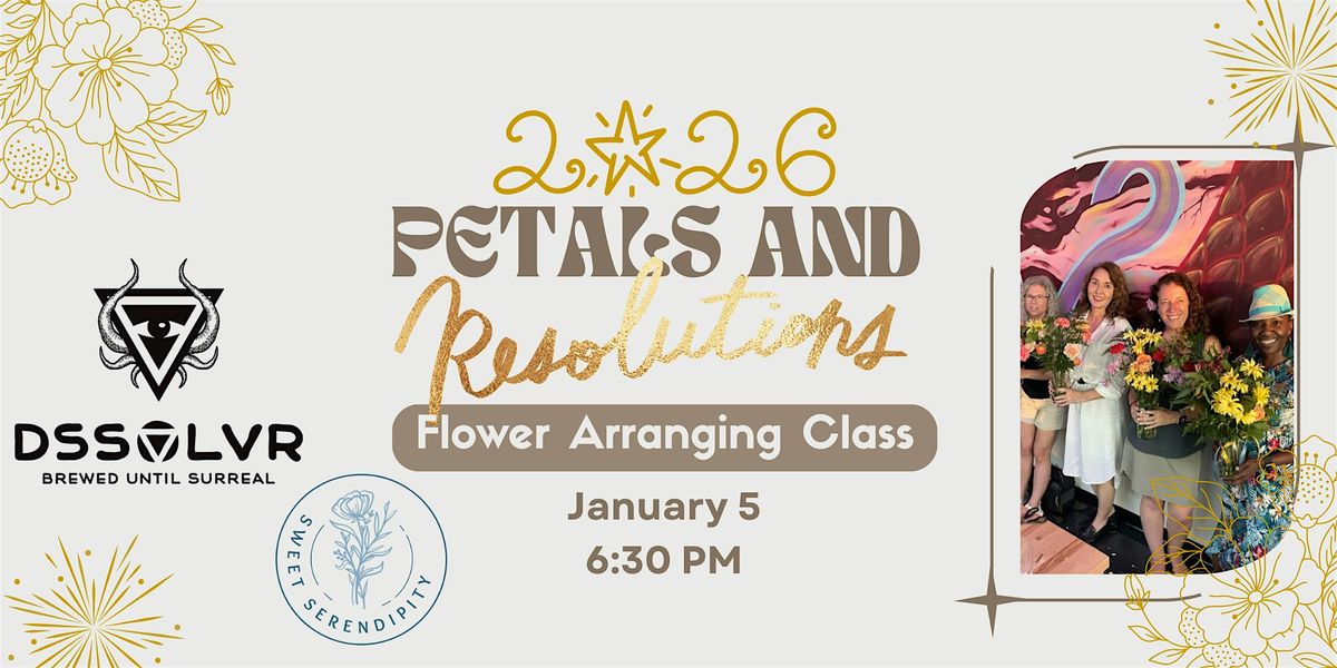 Petals and Resolutions Flower Arranging Class, 5 January | Event in Durham | AllEvents