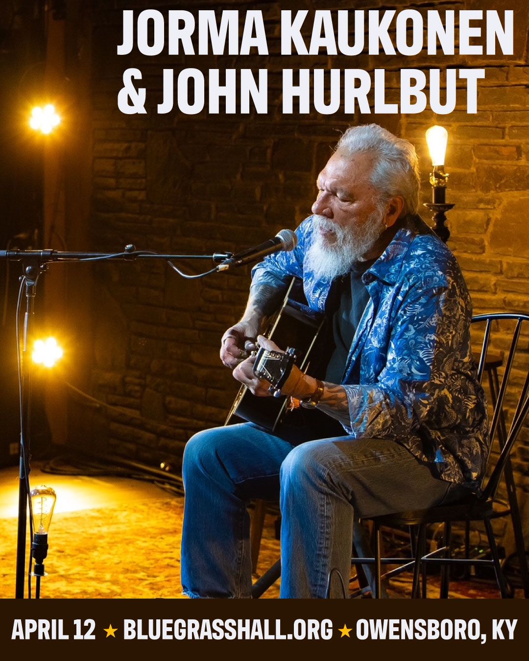 Jorma Kaukonen & John Hurlbut, 5 April | Event in Dallas | AllEvents