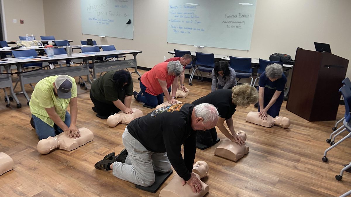 Be A Life Saver! CPR/AED class WITH First Aid, 693 Juliette Rd, Forsyth, February 10 2024