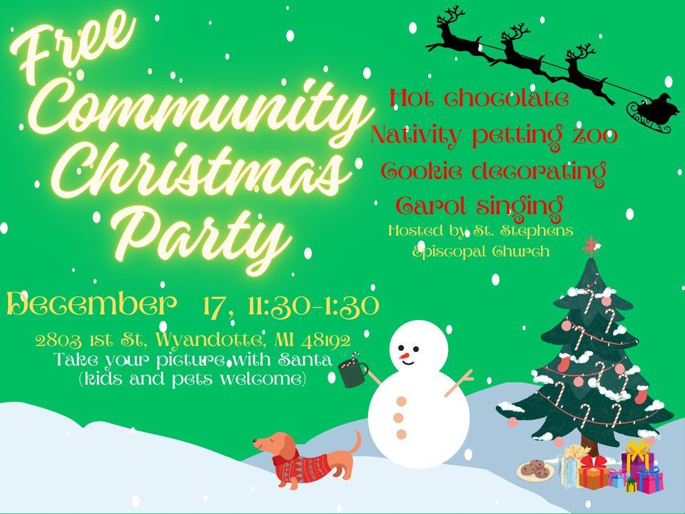 Free Community Christmas Party!, St. Stephen