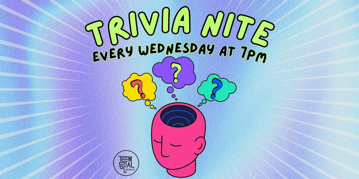 TRIVIA NITE @ Temescal Brewing | Event in Oakland | AllEvents