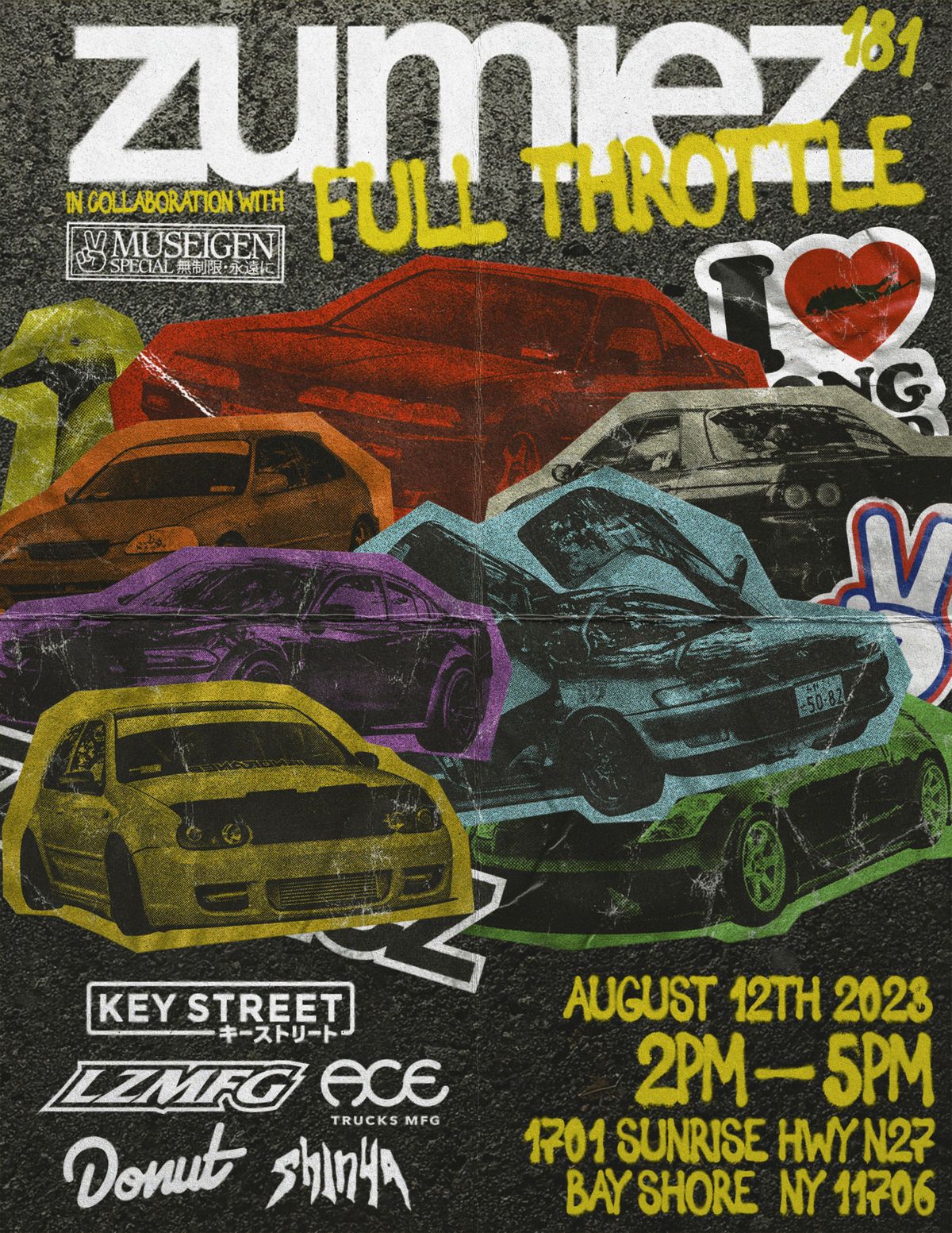 Full Throttle, 1701 Sunrise Hwy, Bay Shore, August 12 2023 AllEvents.in