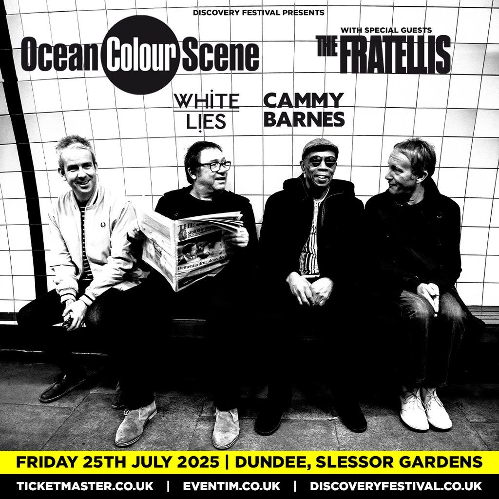 Ocean Colour Scene, The Fratellis, White Lies and Cammy Barnes, 25 July | Event in Dundee | AllEvents