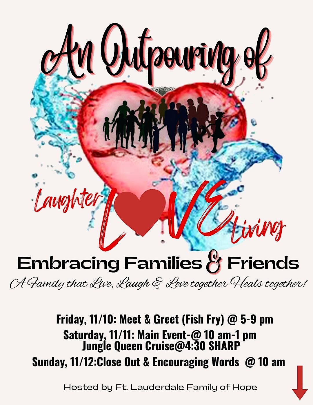 Live, Laugh, Love, Family and Friends Event, Lauderdale Lakes