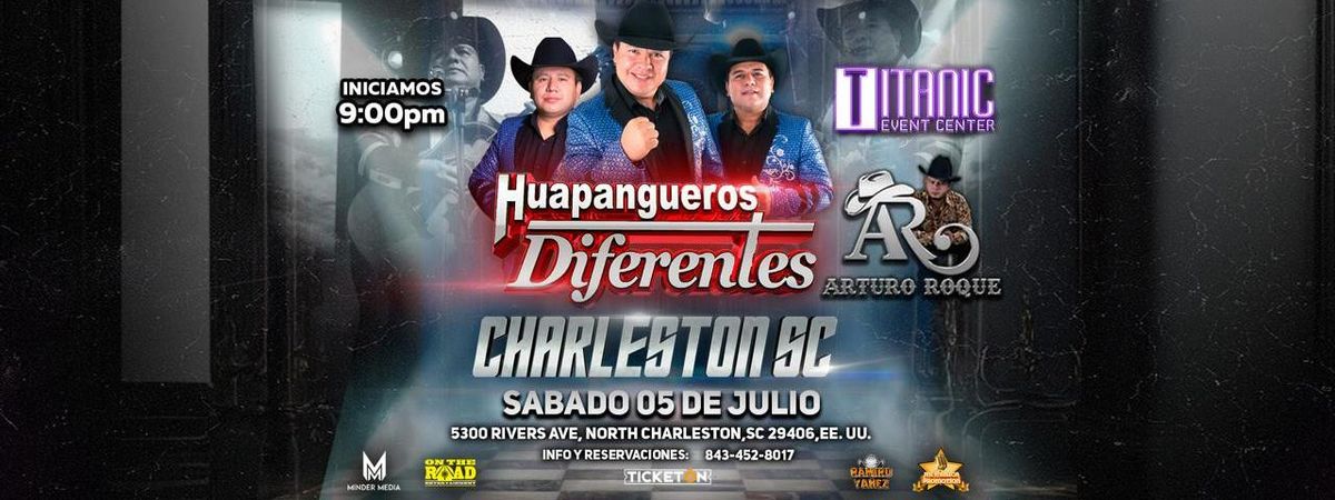 HUAPANGUEROS DIFERENTES EN CHARLESTON, 5 July | Event in North Charleston | AllEvents