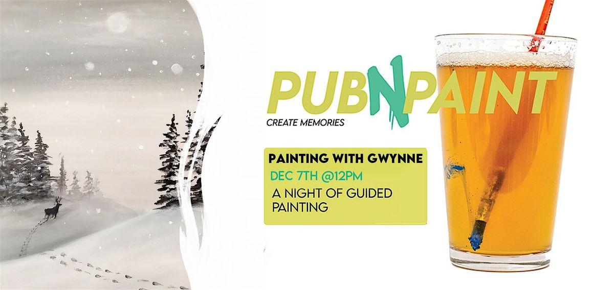 Brewhouse Paint Event with PubNPaint Dec 7th, 7 December | Event in Edmonton | AllEvents