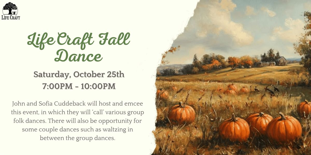 Life Craft Fall Dance, 25 October | Event in Front Royal | AllEvents