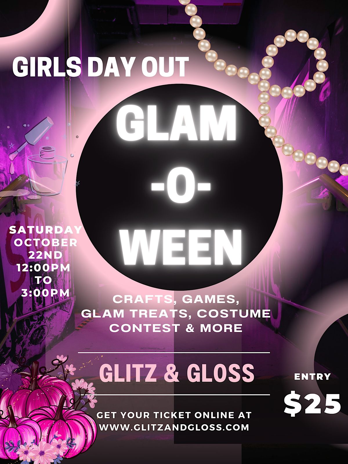 Glam O Ween, Glitz and Gloss Kids Spa Parties & Events, Raleigh