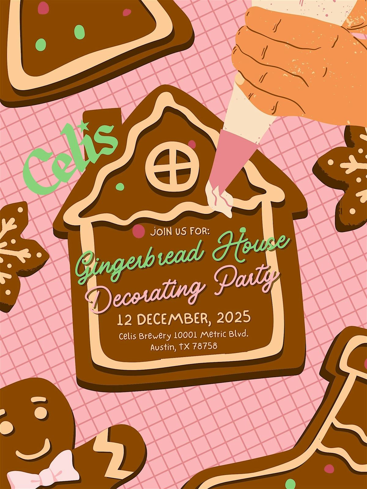 Gingerbread House Competition, 12 December | Event in Austin | AllEvents