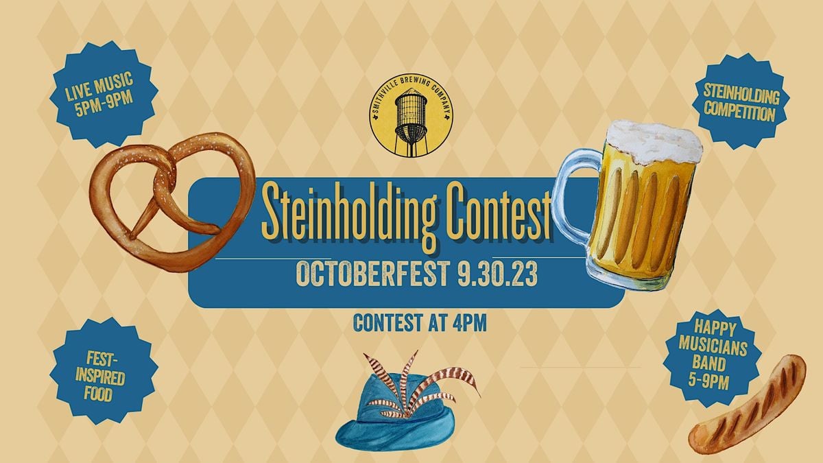 Steinholding Contest at SBC, Smithville Brewing Company, September 30