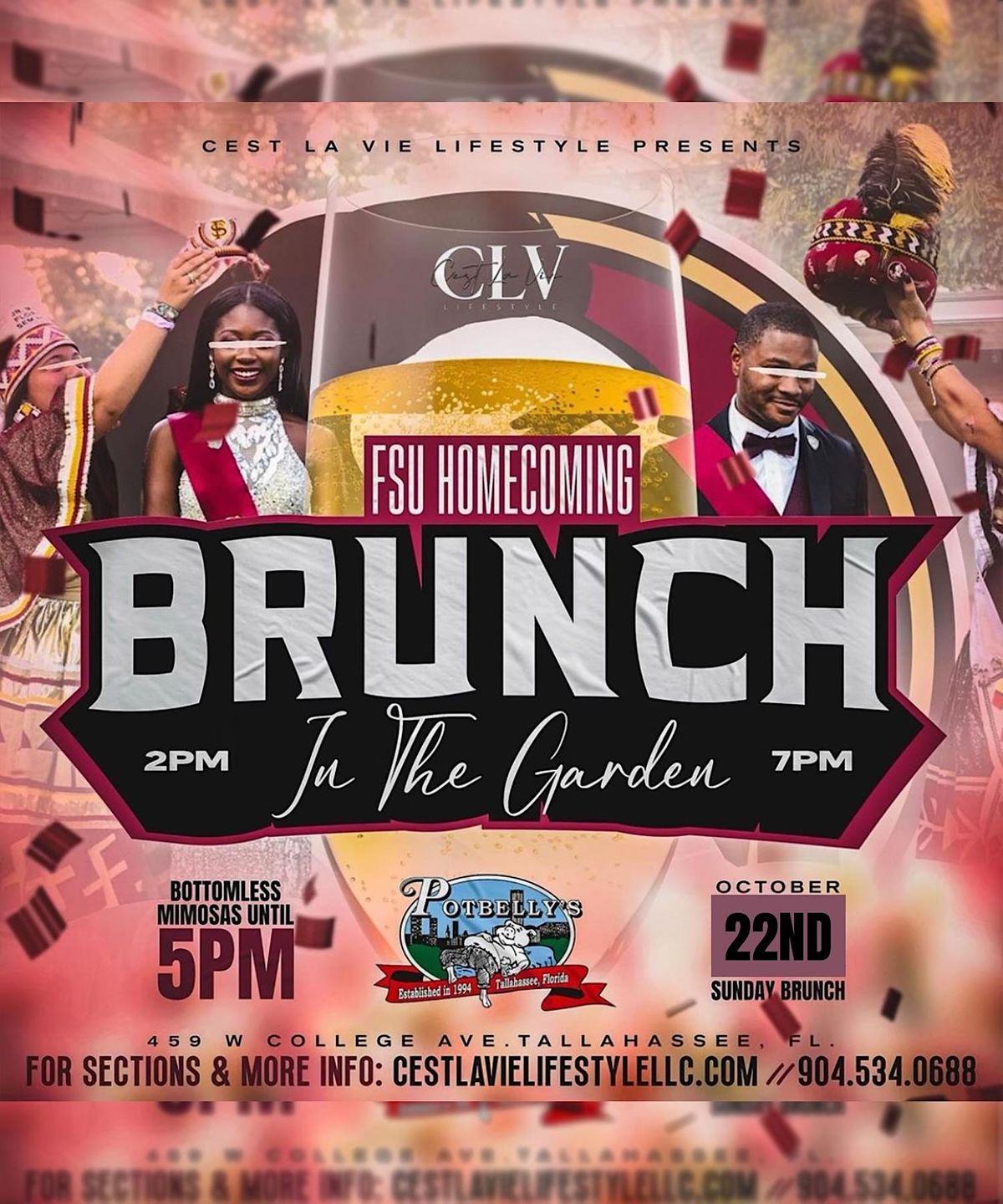 Brunch In The GardenFlorida State Edition, Potbelly's