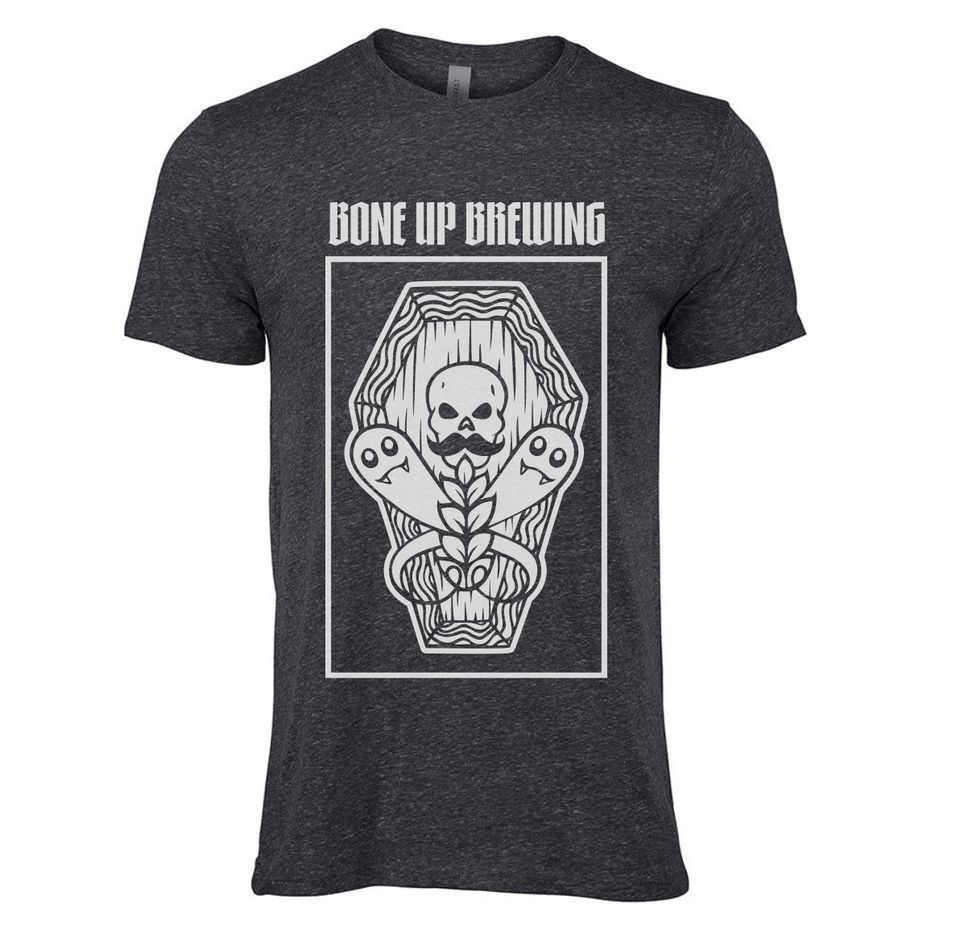 Live Screen Printing, Bone Up Brewing Company, Everett, December 15