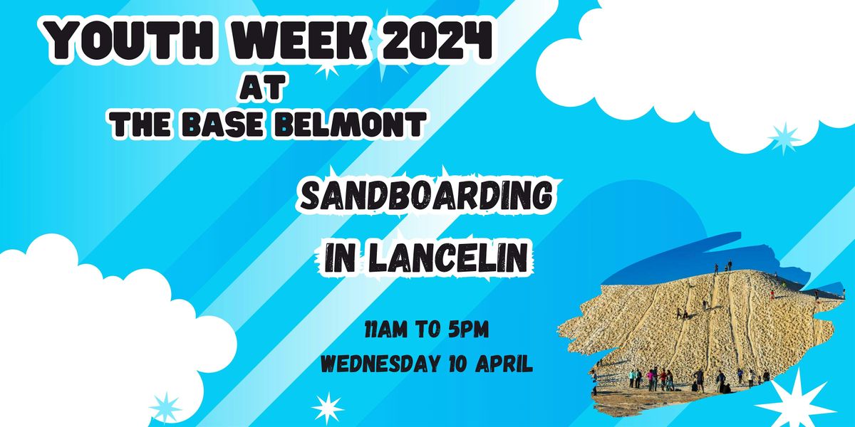 Sandboarding in Lancelin, YMCA Belmont Youth Services, Cloverdale, 10