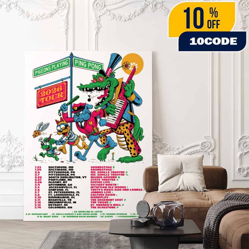 Pigeons Playing Ping Pong & Lotus, 5 March | Event in Sanford | AllEvents