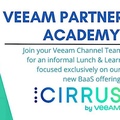 Veeam Partner Academy: Cirrus by Veeam - Charlotte/Ballantyne