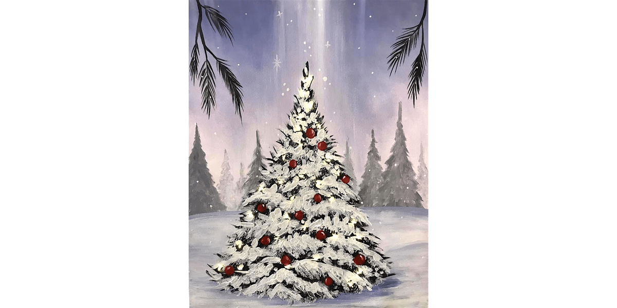 Dreaming of a White Christmas - Paint and Sip in Tyler | Classpop!™, 15 December | Event in Tyler | AllEvents