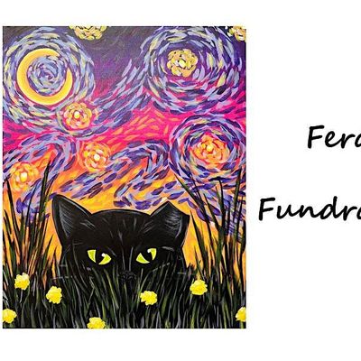 Starry Trap Night  Fundraising Painting Event for Feral At Heart