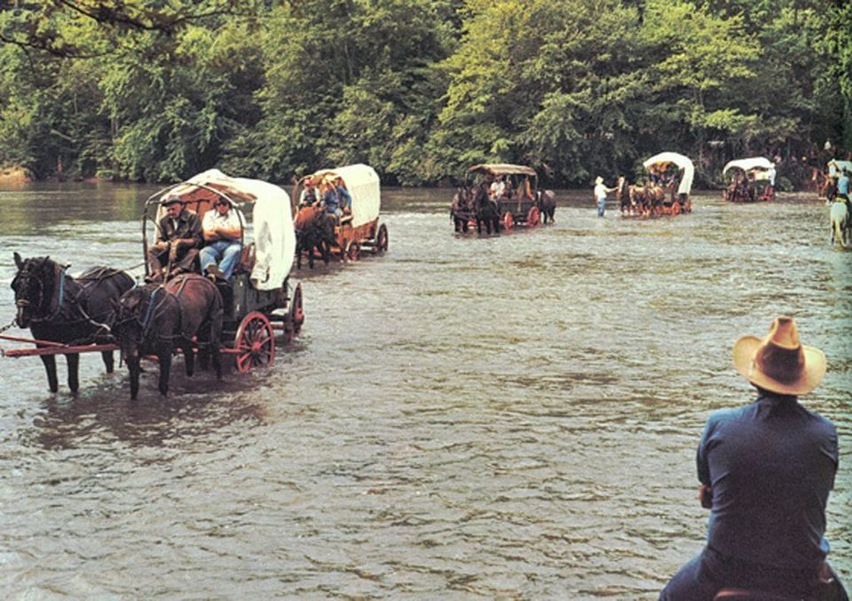 in memory of wagon master charles hall.of tellico wagon train