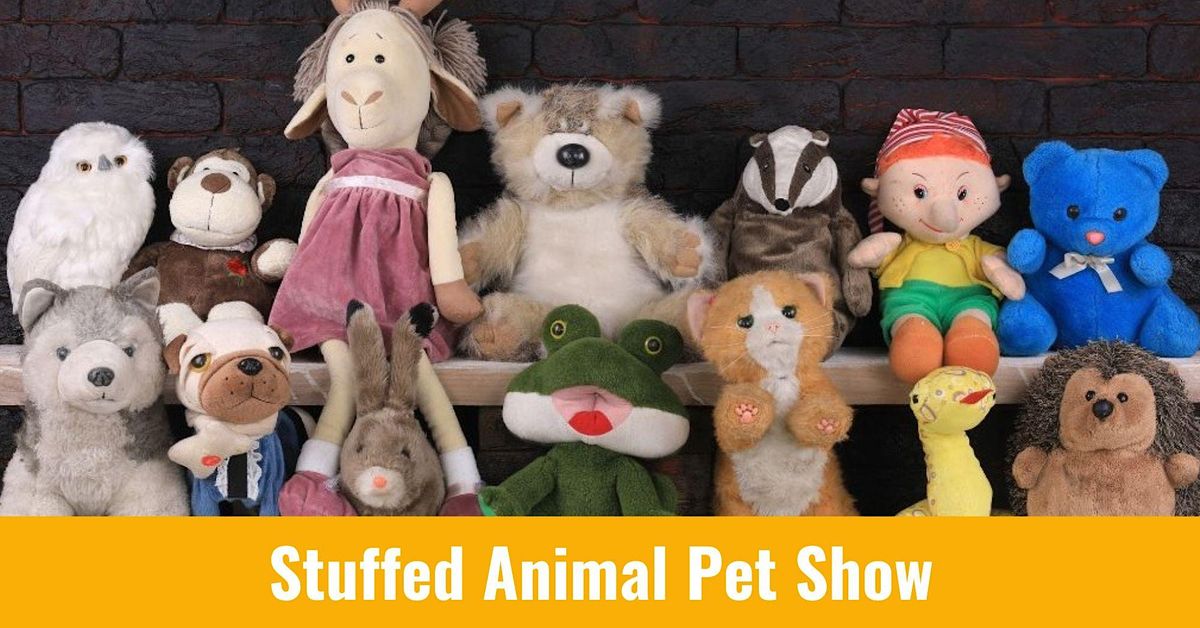 Stuffed Animal Pet Show, Penfield Public Library, February 20 2024