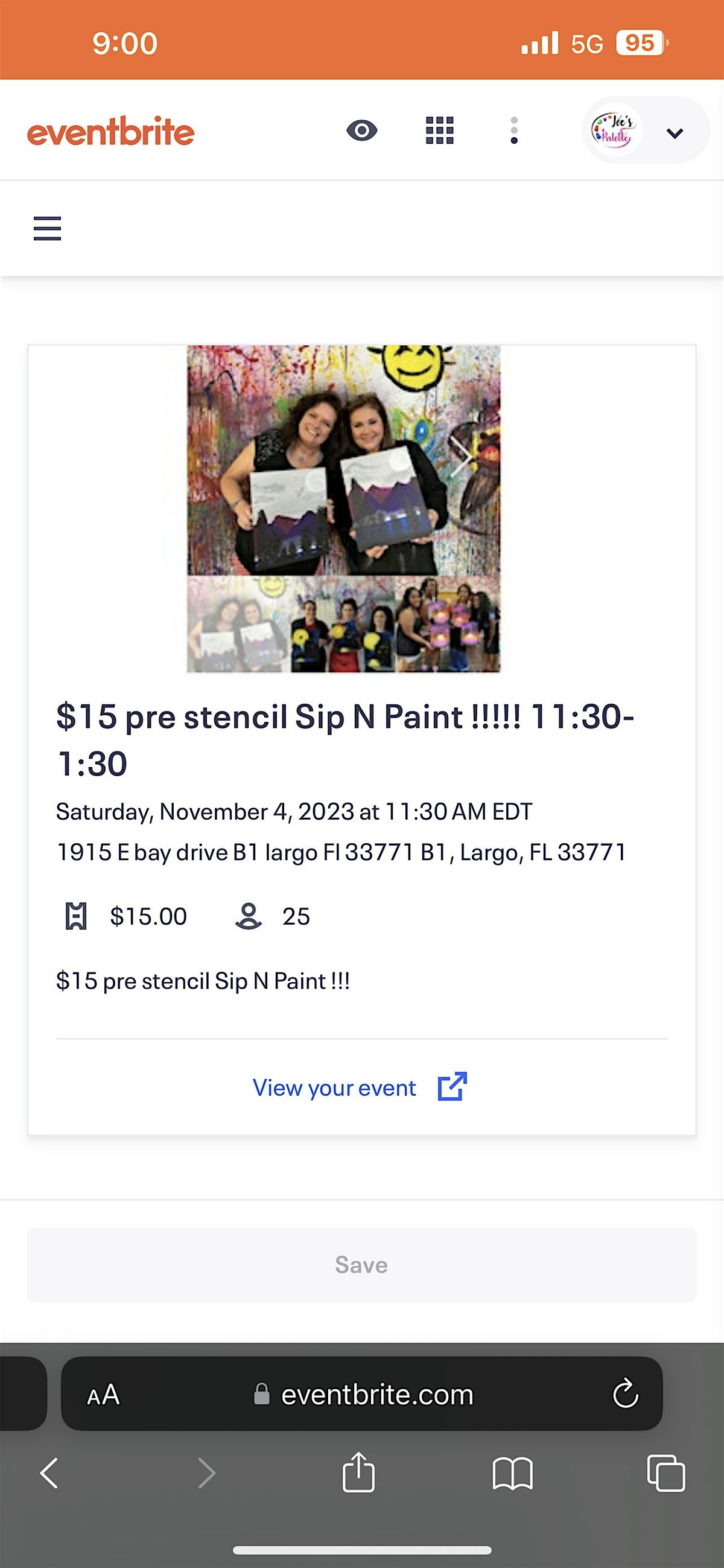$10 pre stencil canvases! Create your OWN sip N paint  party (BYOB) | Event in Largo | AllEvents