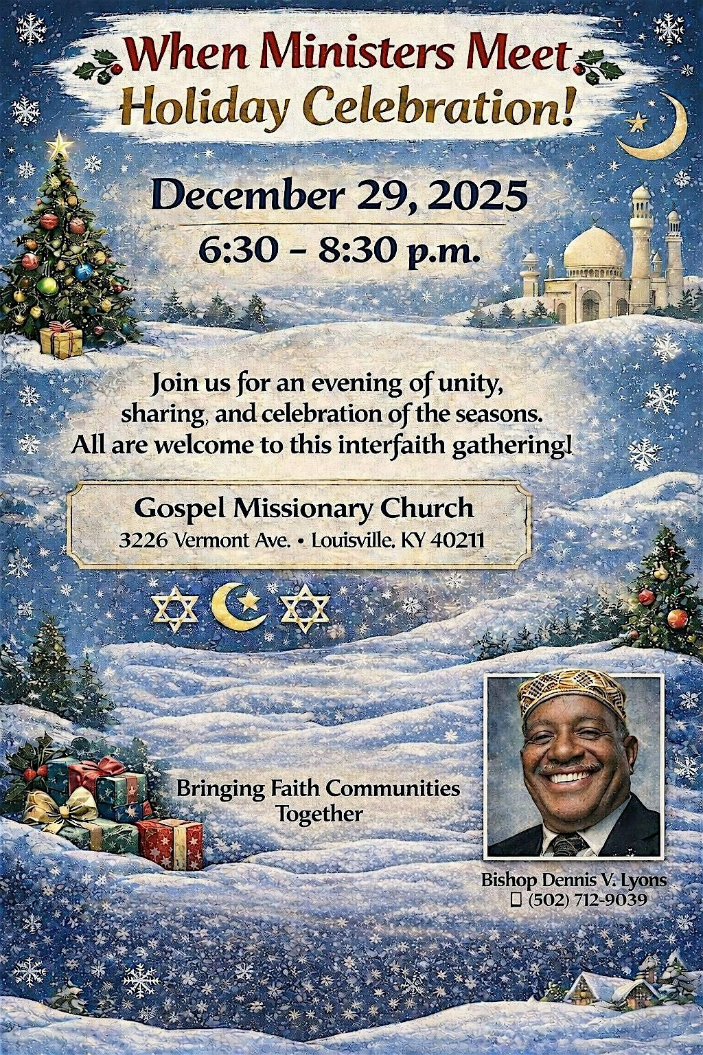 When Ministers Meet Holiday Celebration