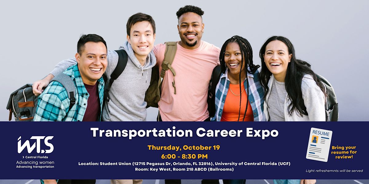 Transportation Career Expo, UCF Student Union Event Services Room