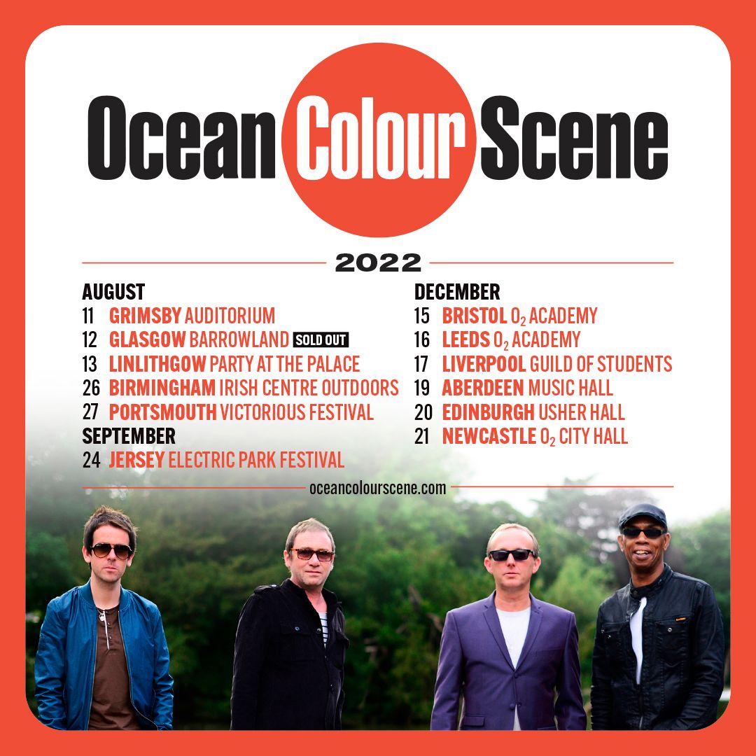 Ocean Colour Scene at Salt and Tar, 10 August | Event in Litherland | AllEvents